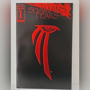 Vintage 1993 SHAMAN'S TEARS # 1 Image Comics Embossed Red Foil Cover Mike Grell.